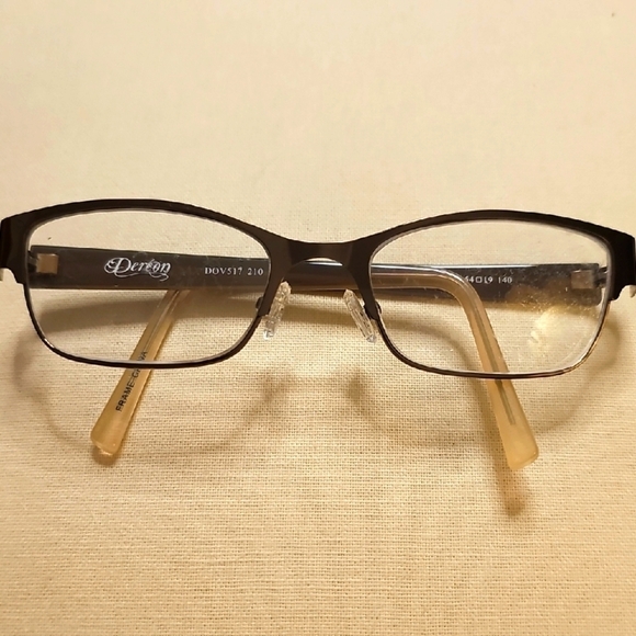 Derton Eyeglasses, Bronze Color. Frames In Very Good Used Condition. - Picture 1 of 7